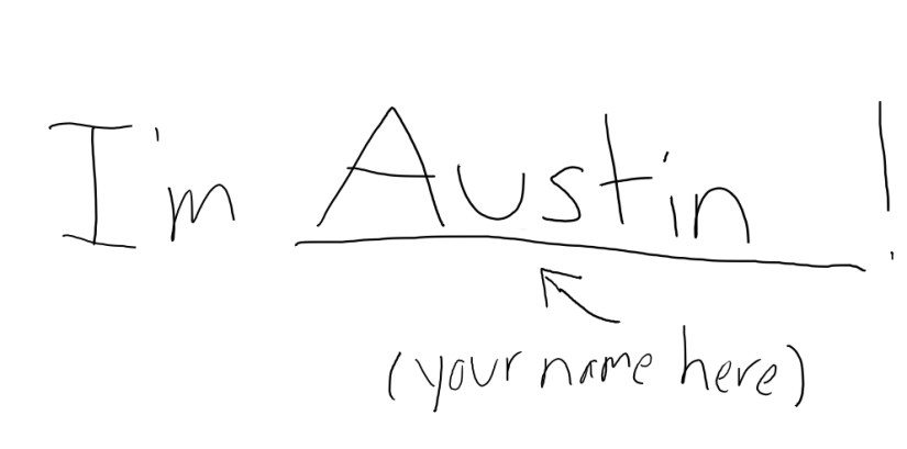 I'm Austin!